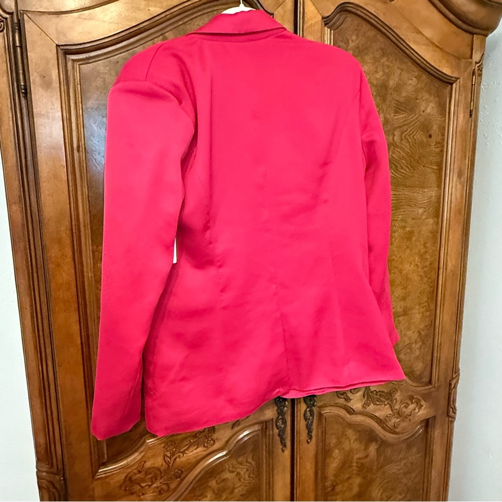 Never worn JustFab‎ Vibrant Pink Pantsuit - Picture 3 of 8